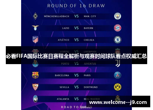 必看FIFA国际比赛日赛程全解析与观赛时间球队看点权威汇总 必看FIFA国际比赛日赛程全解析与观赛时间球队看点权威汇总